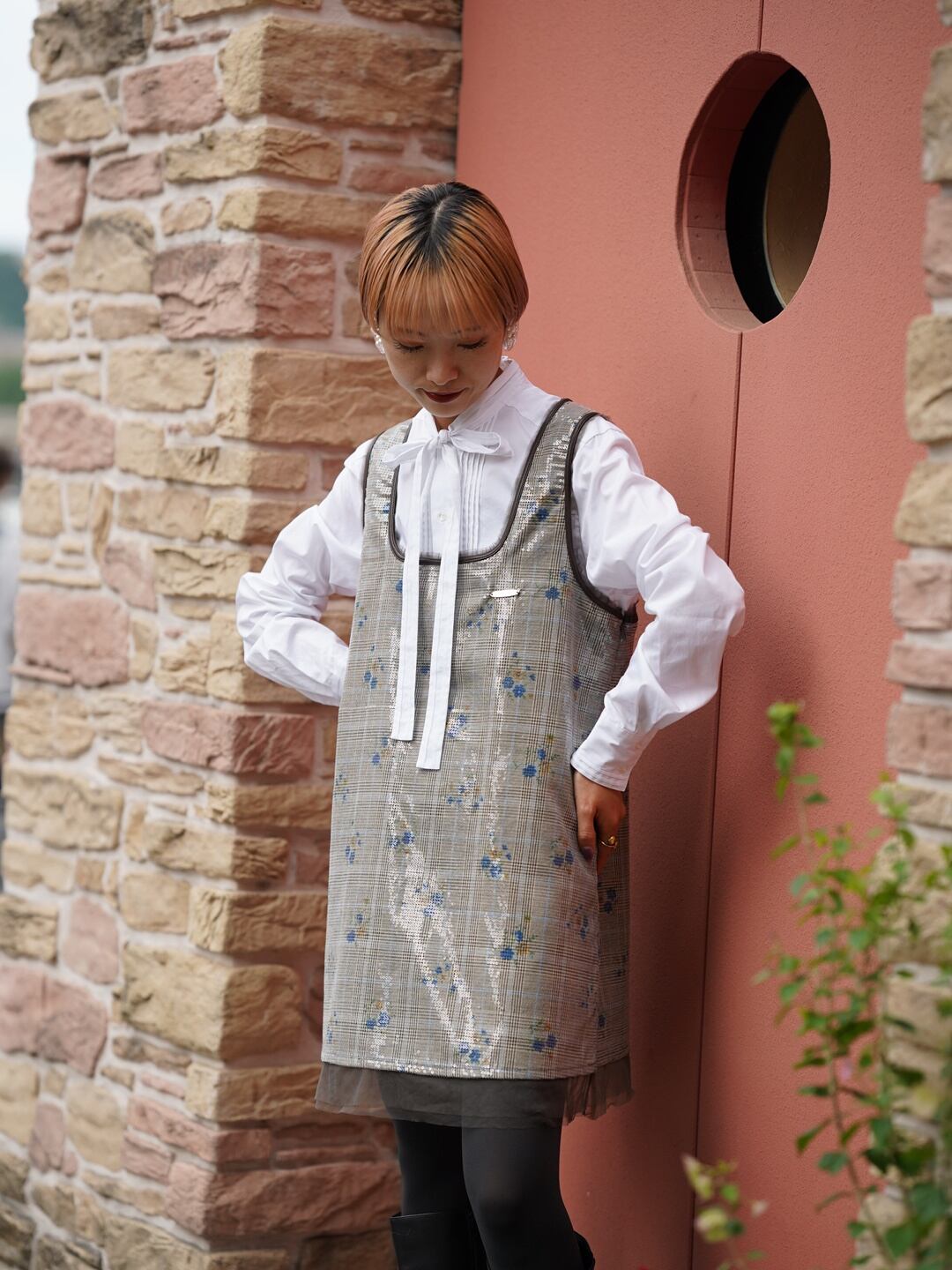 MAISON SPECIAL(メゾンスペシャル) “Multi Fabric Tunic”