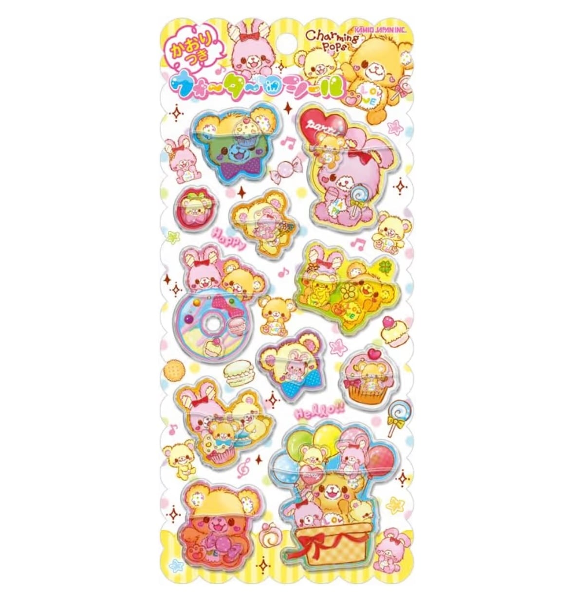 チャーミングポップス ウォーターインシール | candybox