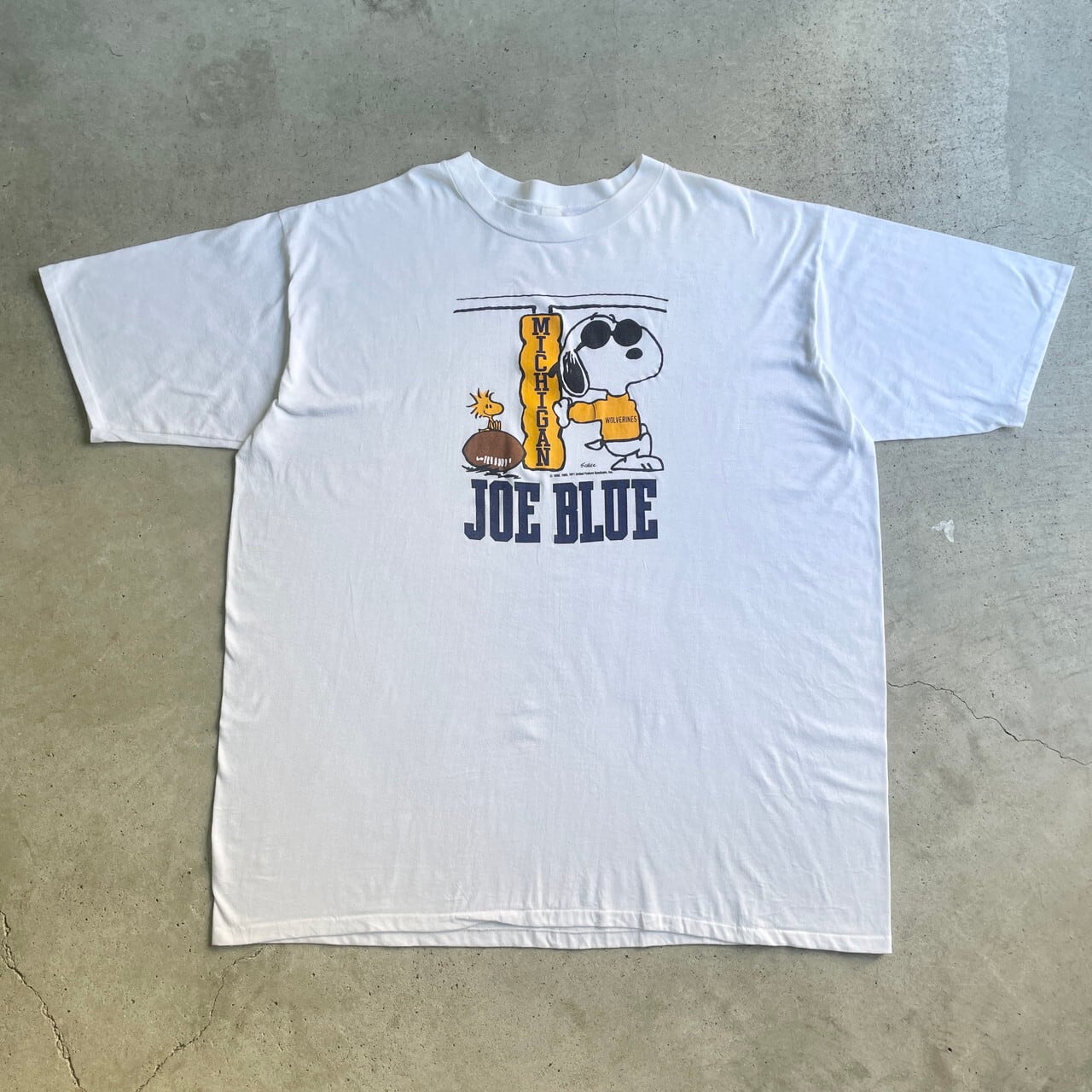 スーパービッグサイズ 80年代 JOE COOL スヌーピー MICHIGAN