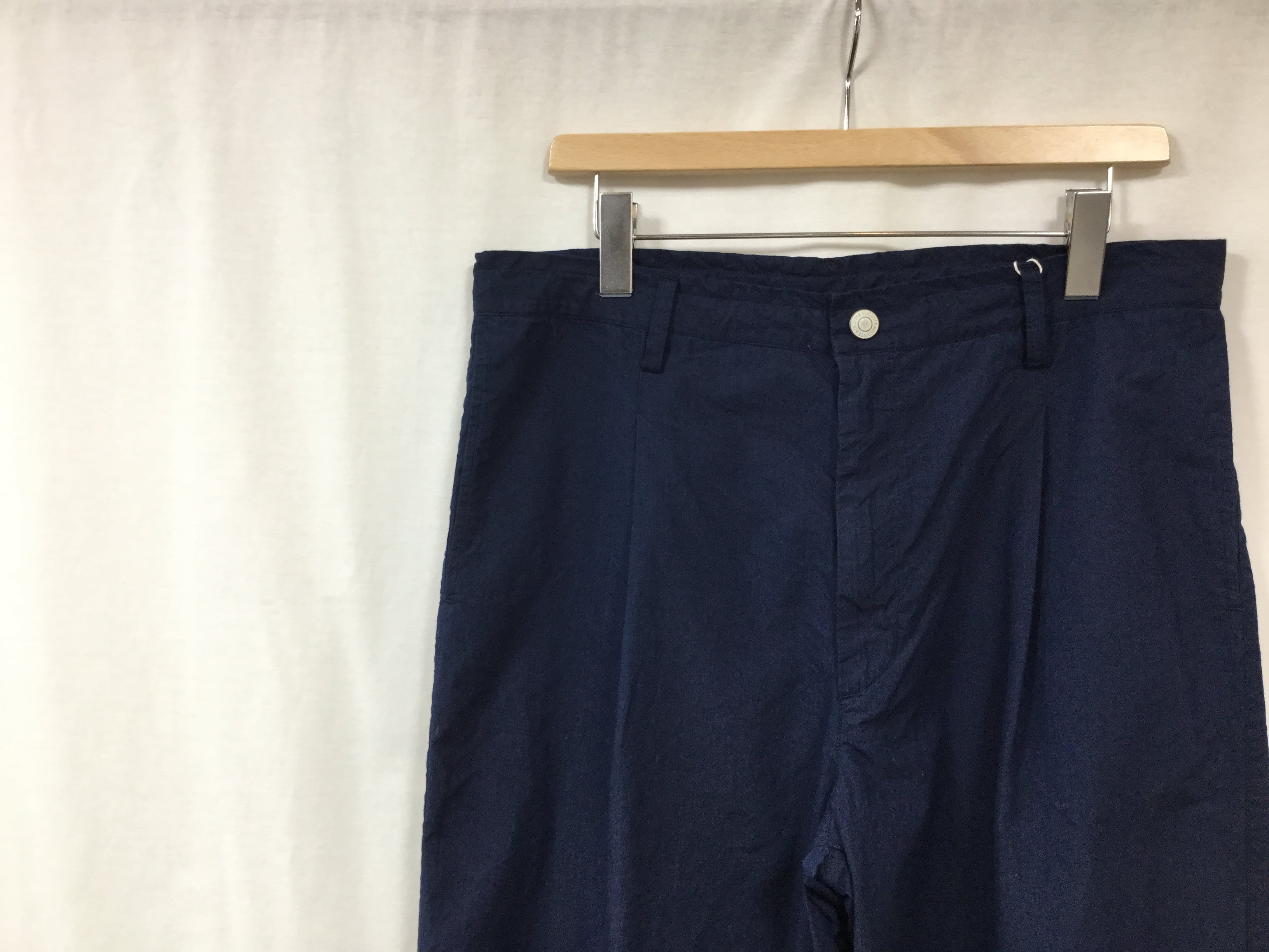 AUGUSTE-PRESENTATION Pajama Look ダンガリーワイドパンツINDIGO