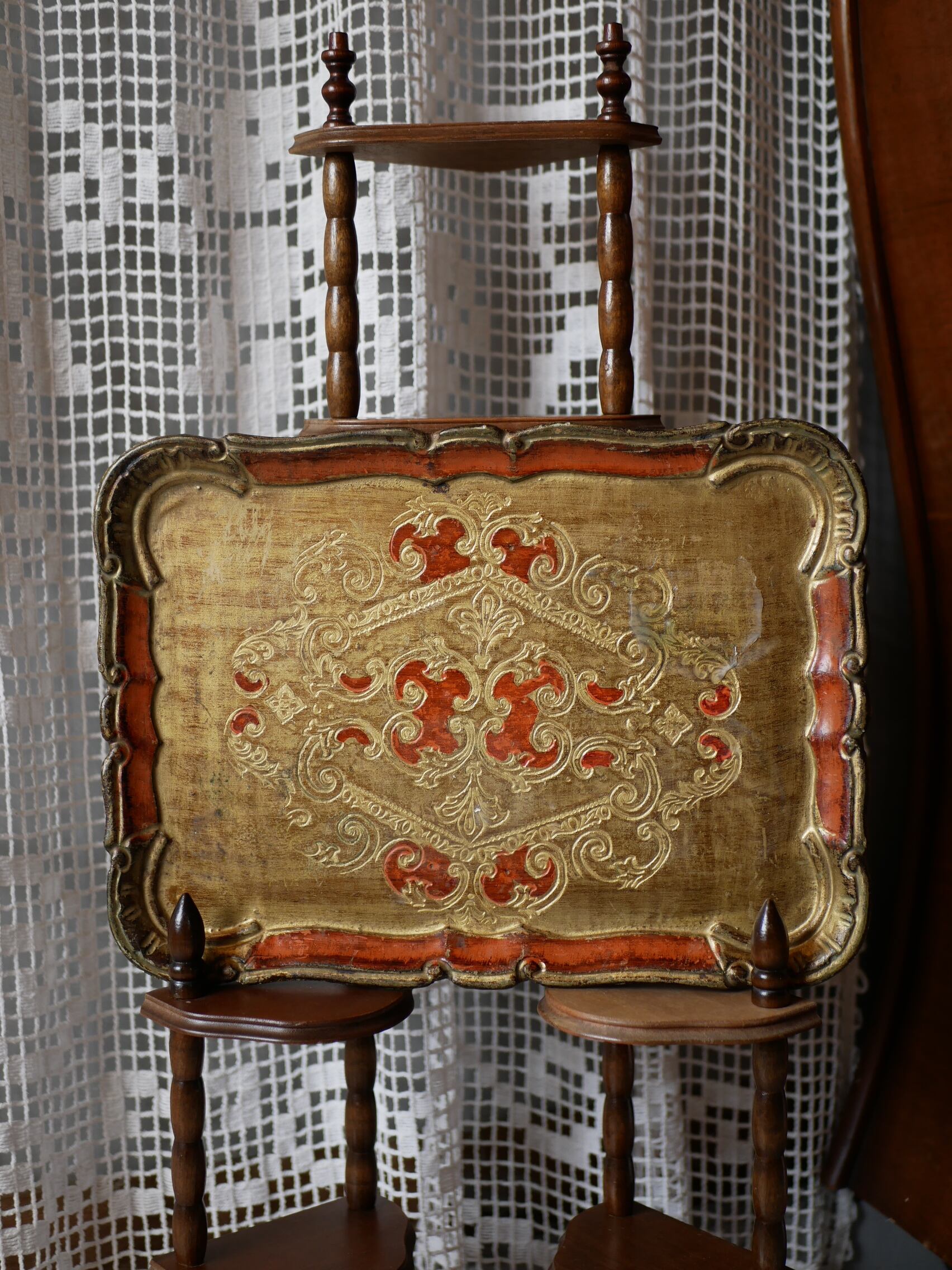 坂田さん的 ブリキ トレイ 古道具 アンティーク ブロカント 【公式通販】