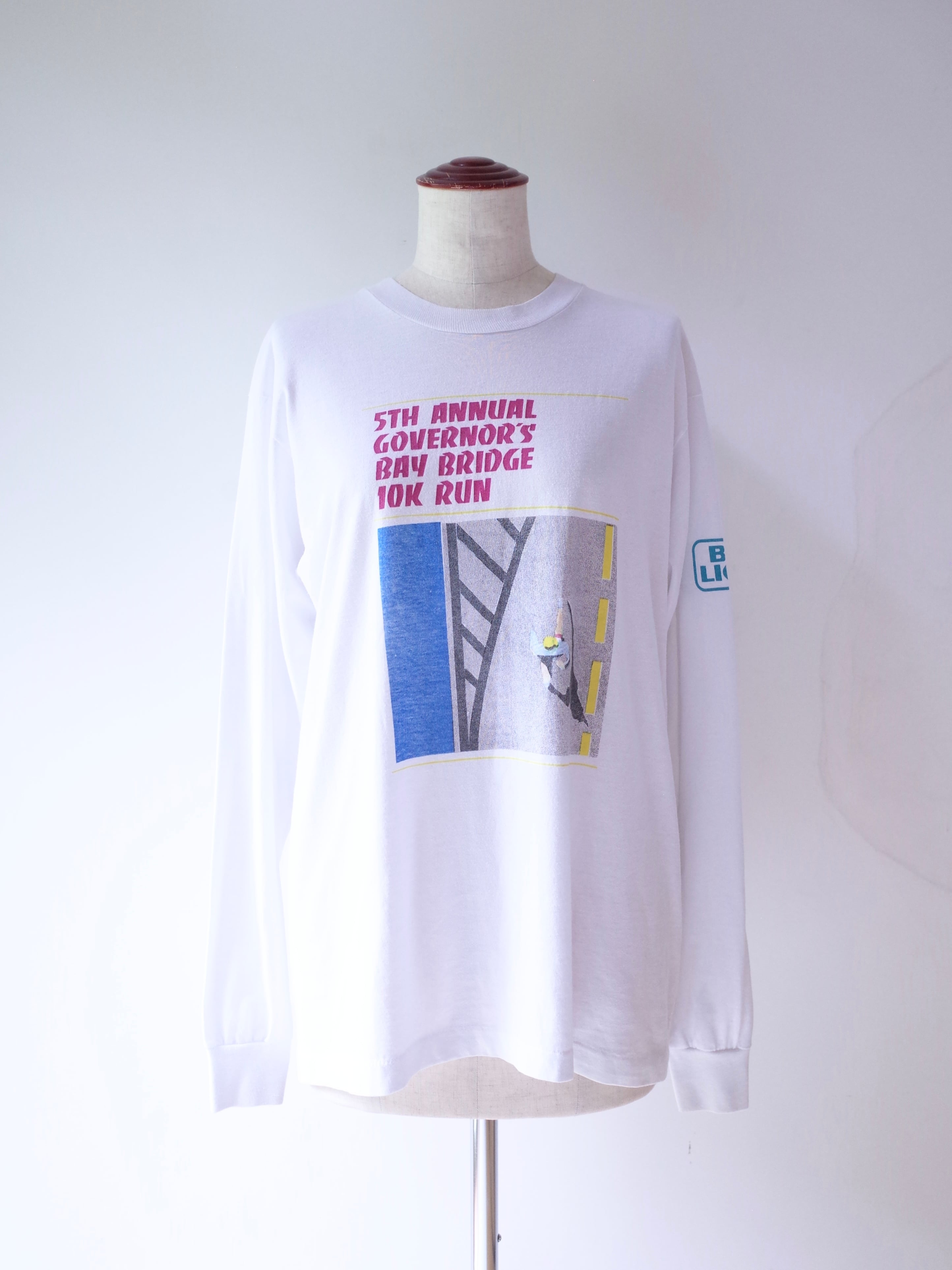 90s Governor’s Bay Bridge 10K Run L/S Tee