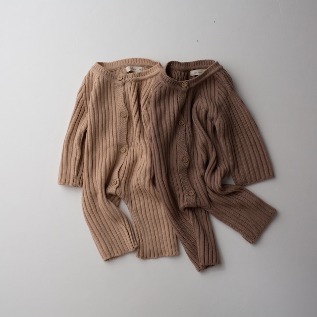 【即納】latte openknit suit / the lala