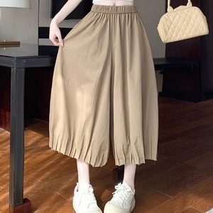 【送料無料】 ワイドパンツ 3色 フレア Aライン ガウチョ ボトム ロング バルーン状 ランタン状 薄手生地 かわいい 大人可愛い 大人女子 綺麗 シンプル カジュアル 大人 上品 おしゃれ お洒落 こなれ感 ラフ コンサバ 着痩せ レディライク ヘルシー 無地 夏 30代 40代 レディース 女性用 ママ デート お出かけ 女子会 お呼ばれ 休日 お茶会 授業参観 着回し 普段使い ファッション コーデ スタイル 楽ちん 体型カバー 定番 デイリーユース オーバーシルエット 垢抜け 動きやすい