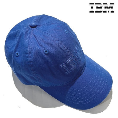 IBM Logo Cap　アイビーエム オフィシャル ロゴ キャップ【554154-blue】