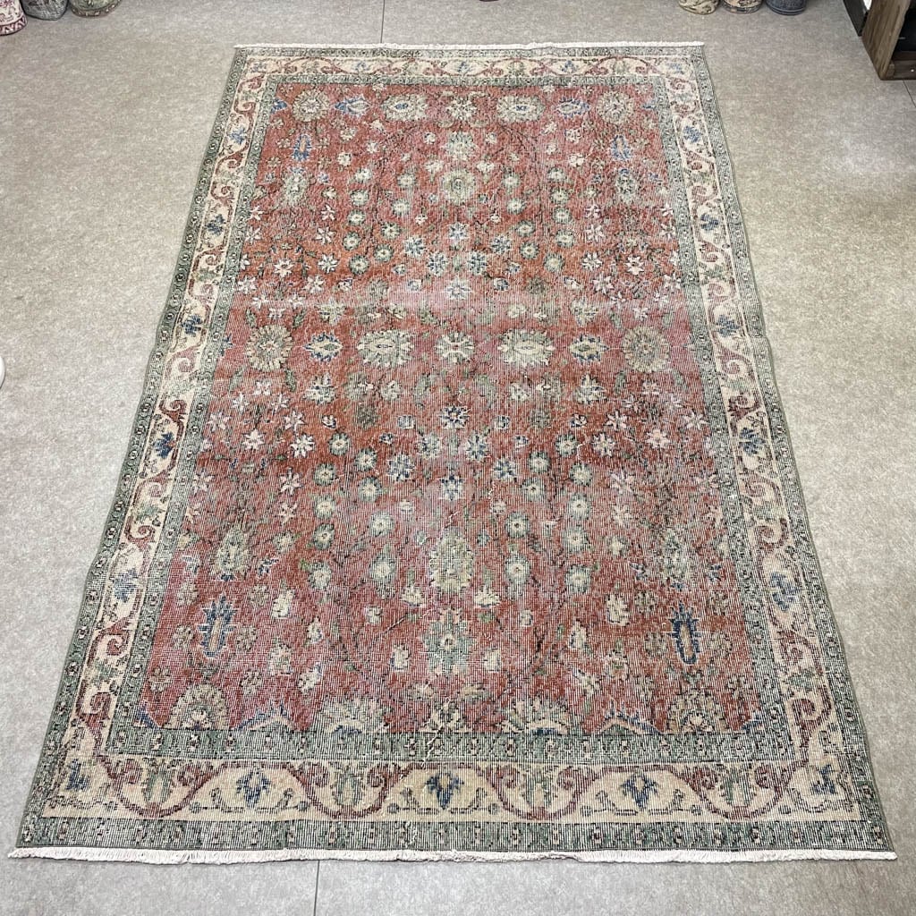 SALE20%OFF】トルコ絨毯 ヴィンテージラグ 167×278cm (TRE2330 SALE20%OFF】トルコ絨毯 ヴィンテージラグ 167×278cm (TRE2330