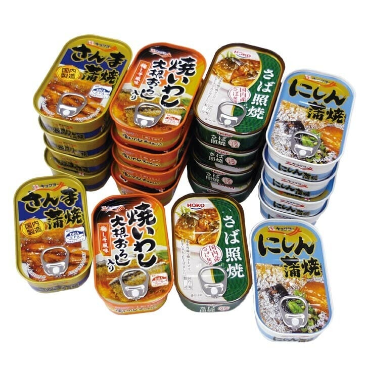 食品 宝幸さんま蒲焼缶詰3缶パック×40個（2ケース）