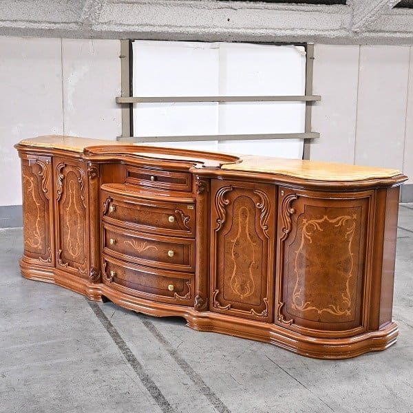 希少　優雅　イタリア　イタリー　テーブル　象嵌　猫足　茶色 希少 優雅 イタリア イタリー テーブル 象嵌 猫足 茶色