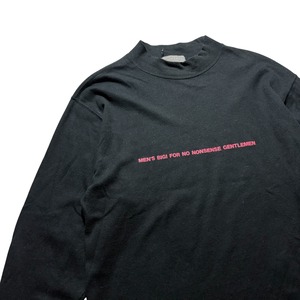vintage MEN’S BIGI massage print cotton pullover