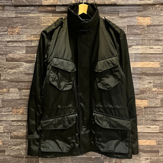 RALPH LAUREN BLACK LABEL POLY COATING FIELD JACKET BLACK