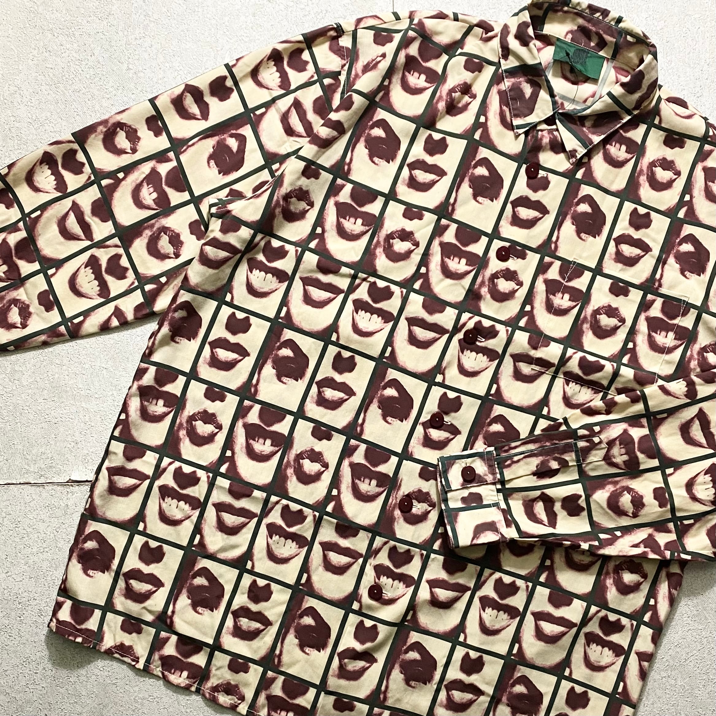 JUNIOR GAULTIER collage print shirt | NOIR ONLINE