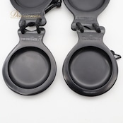 フラメンコ パリージョ カスタネット ブラック系 HERNANDEZ 楽器 小物 小道具 ペア 両手 黒 橙 ケース付き 艶 発表会 舞台 レッスン 練習 ダンス小物 パフォーマンス フラメンコ用品 オレンジ系