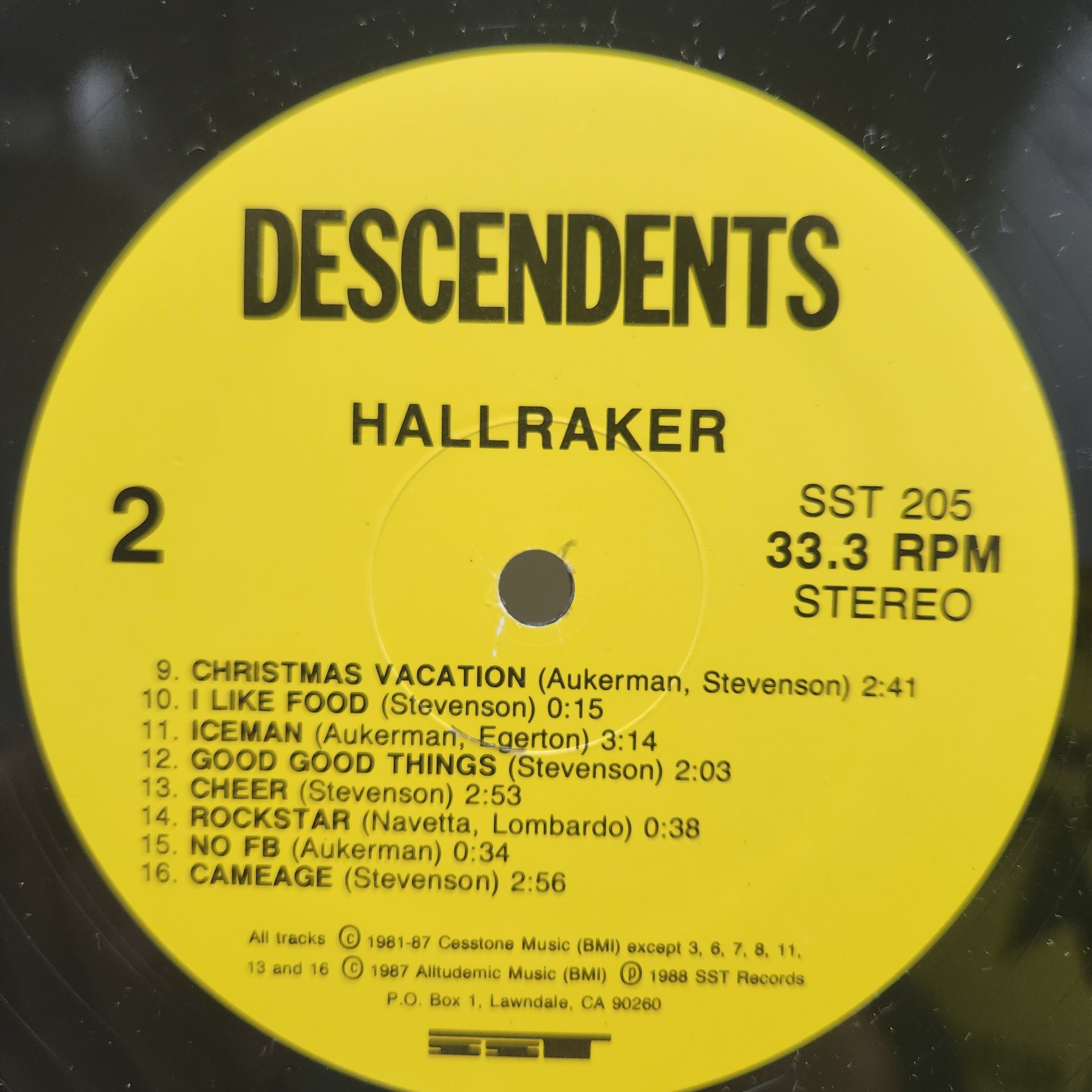 Descendents / Hallraker [SST 205] - 画像4