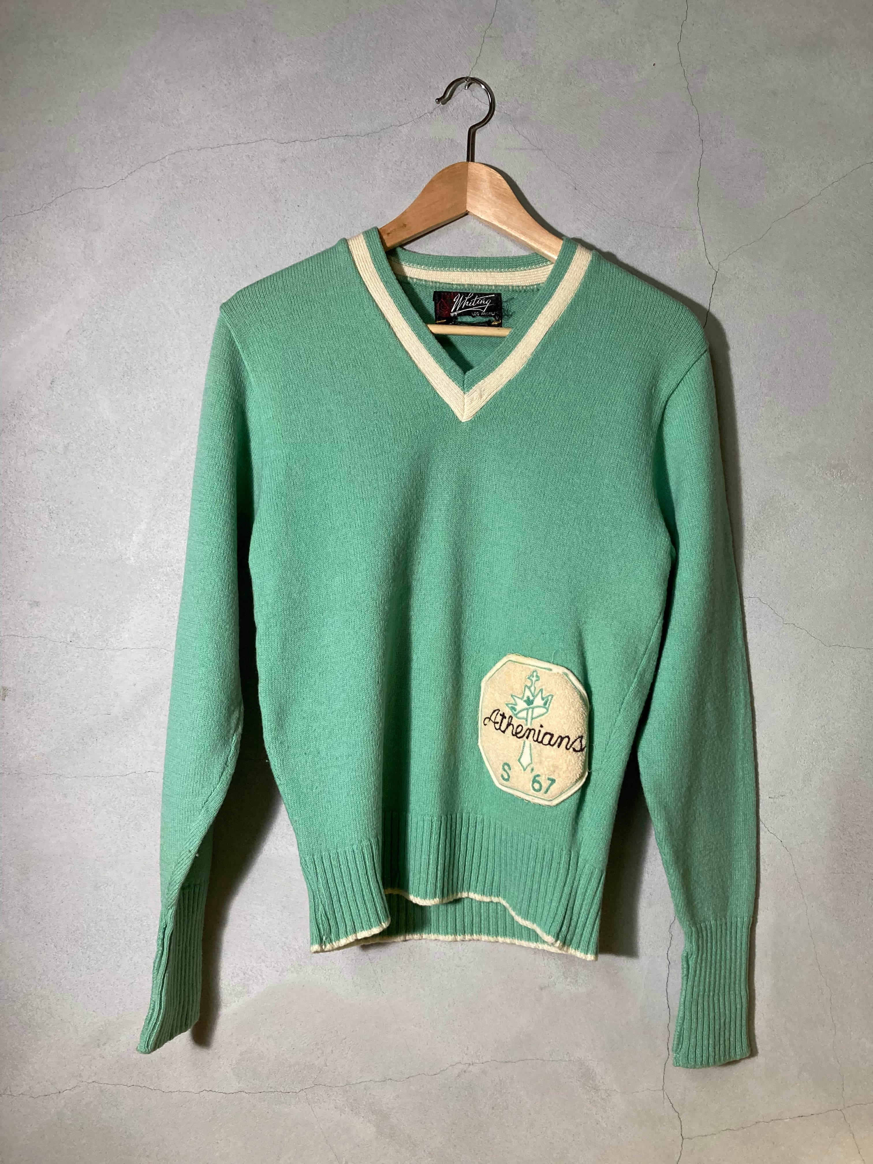 60s Lettered  Sweater  (beady clothing)