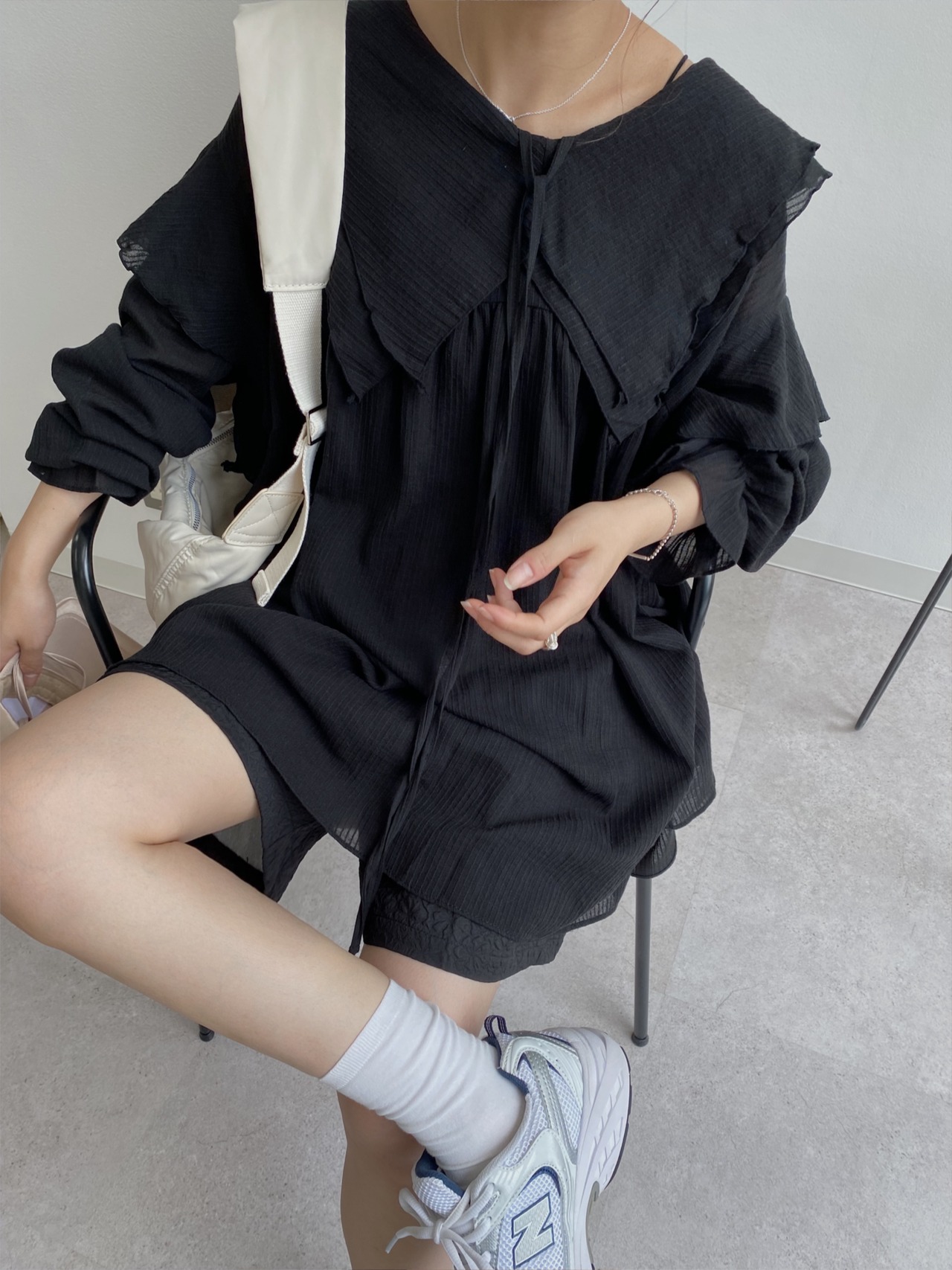 front tuck jacquard half PT