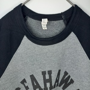 BELLA クルーネック　スウェット　ラグラン　トレーナー　NFL　M