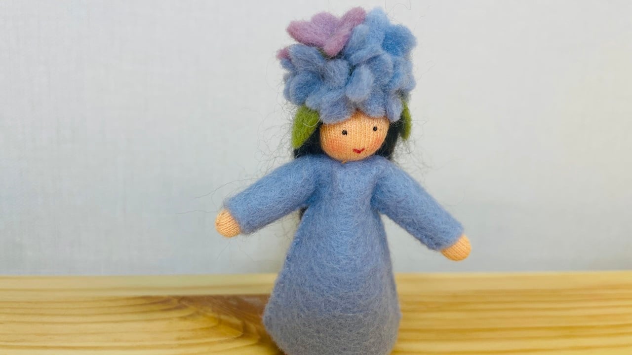 お花の妖精人形 2023 SUMMER アジサイ asian skin | playtive toys お花の妖精人形 2023 SUMMER アジサイ asian skin | playtive toys