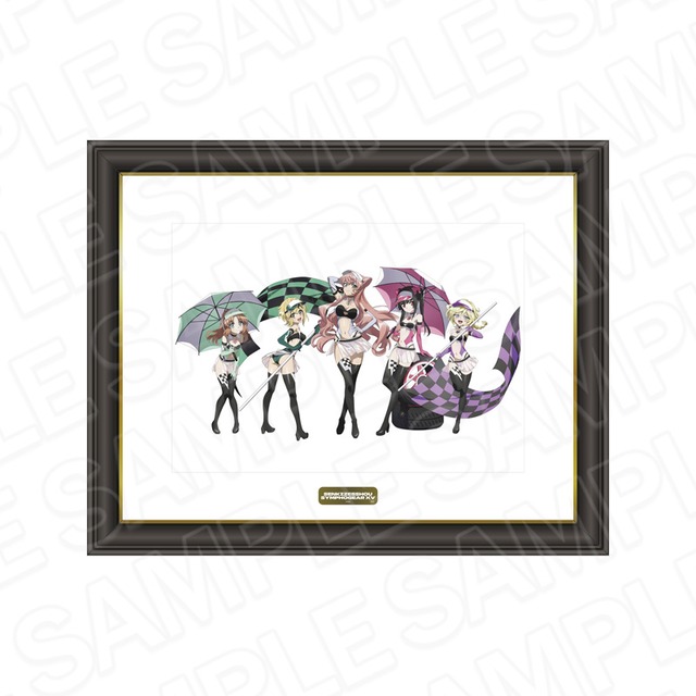 戦姫絶唱シンフォギアXV メモリアルアート マリア&調&切歌&セレナ&キャロル SYMPHOGEAR RACING ver.