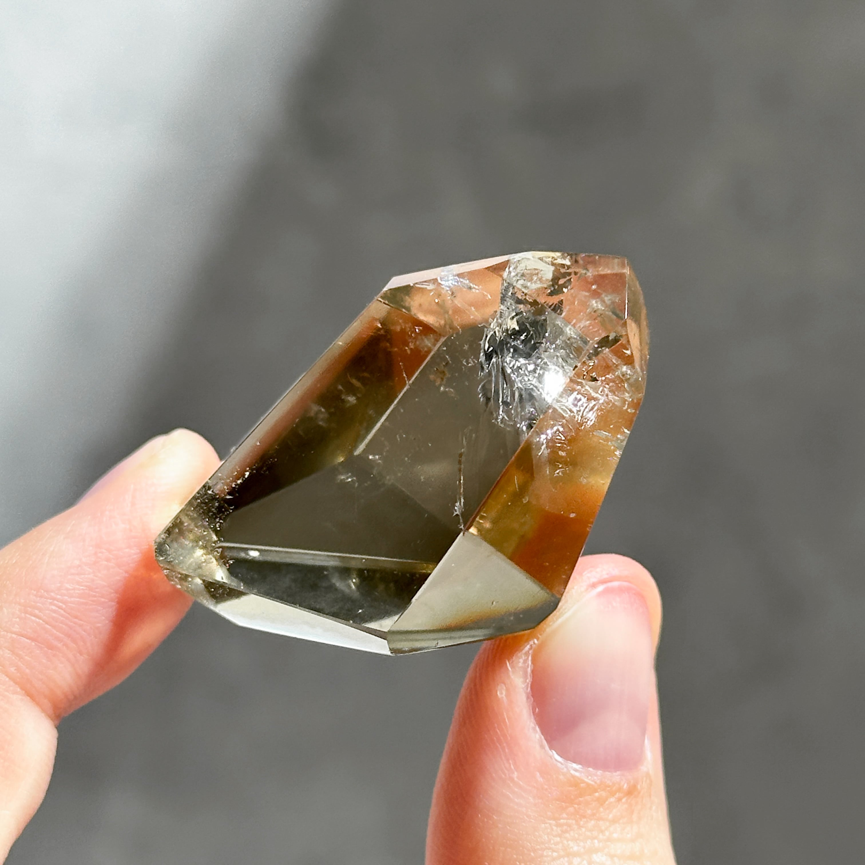 このシトリンたん綺麗!黄水晶とも言うよ! シトリン(黄水晶) フリーフォーム53◇ Citrine ◇ 天然石