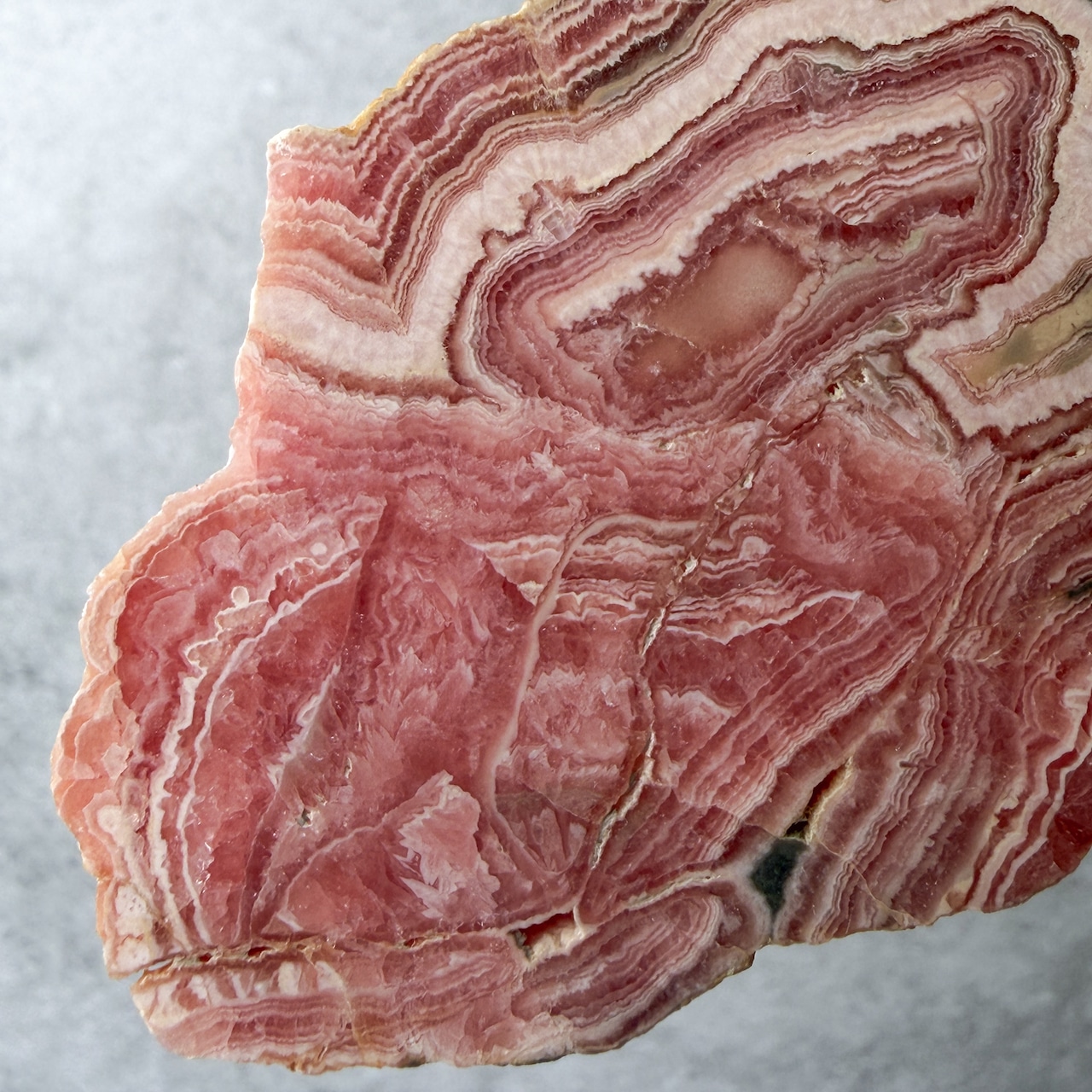 インカローズ・ロードクロサイト スラブ * Rhodochrosite/Inca Rose * 天然石