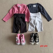 韓国子供服 / pie / 26Autumn / ヨンククカプリパンツ / 秋服 /ハーフパンツ*XS~XL *