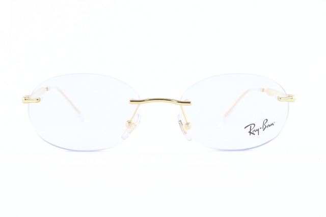 Ray-Ban メガネ RX3767V 2500 オーバル ツーポイント 縁無し RB3767V レイバン 正規品-2枚目