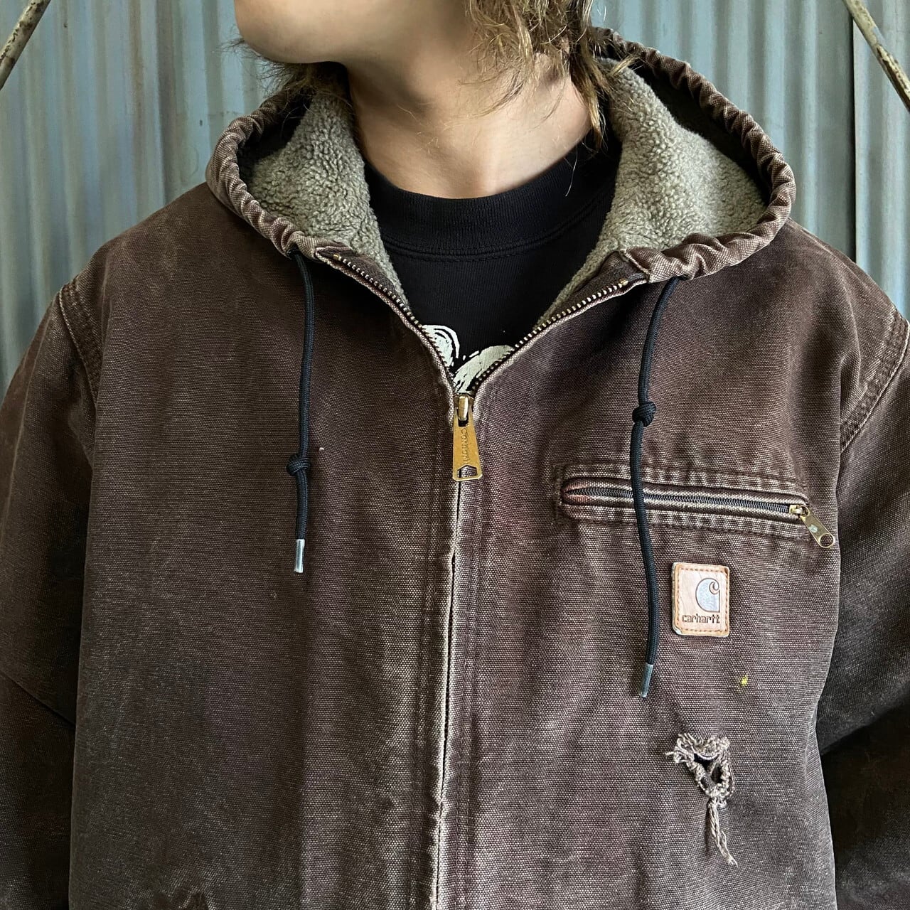 Carhartt カーハート フーディータイプ デトロイトジャケット メンズXL