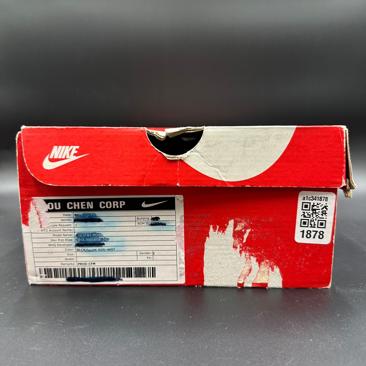 2015 ×WU-TANG DUNK HIGH LE PROD CFM SAMPLE