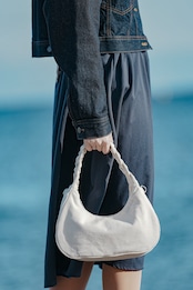 【ムーン】琵琶湖生まれの三つ編みバッグ