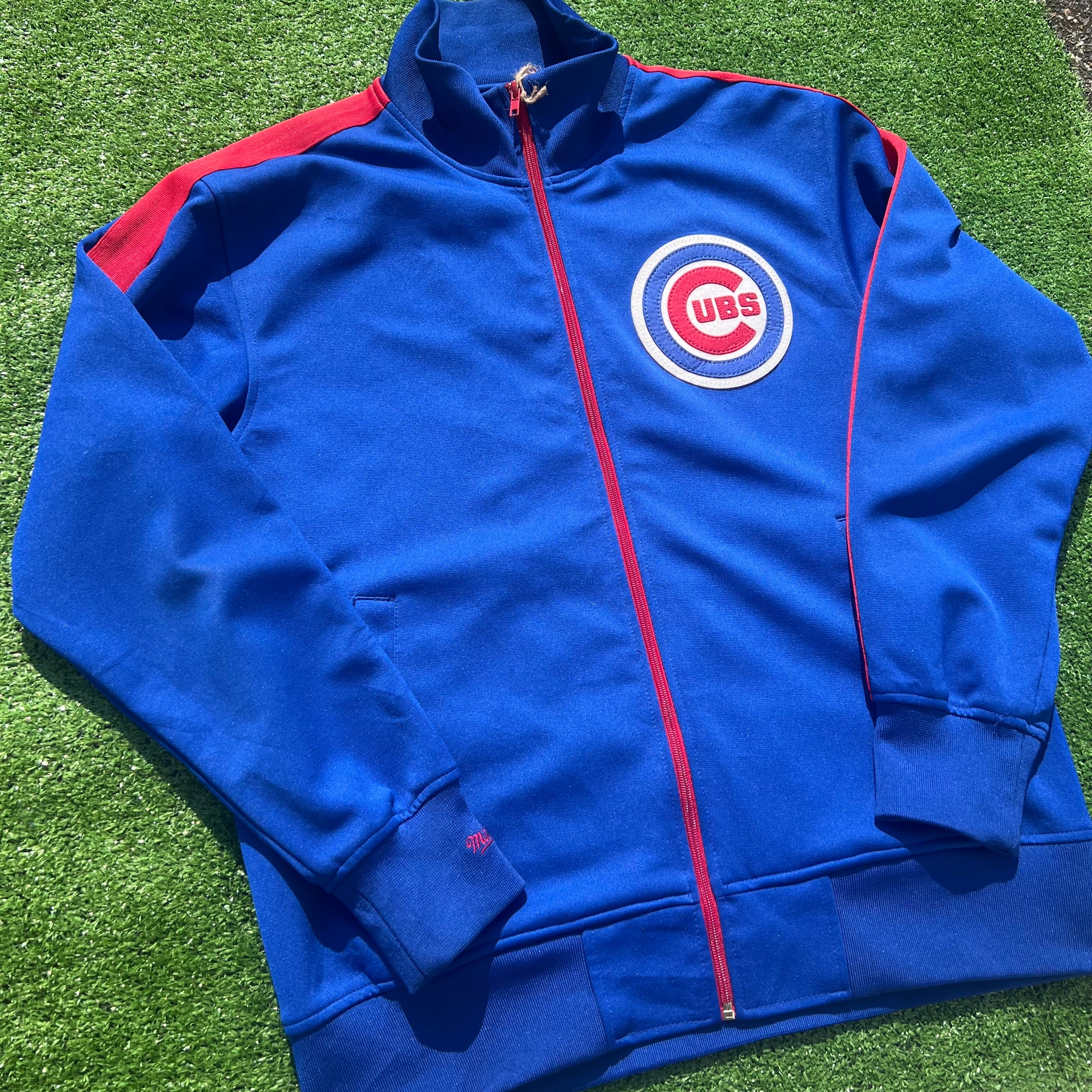 MLB ミッチェル＆ネス シカゴ・カブス トラックジャケット | 古着屋サト