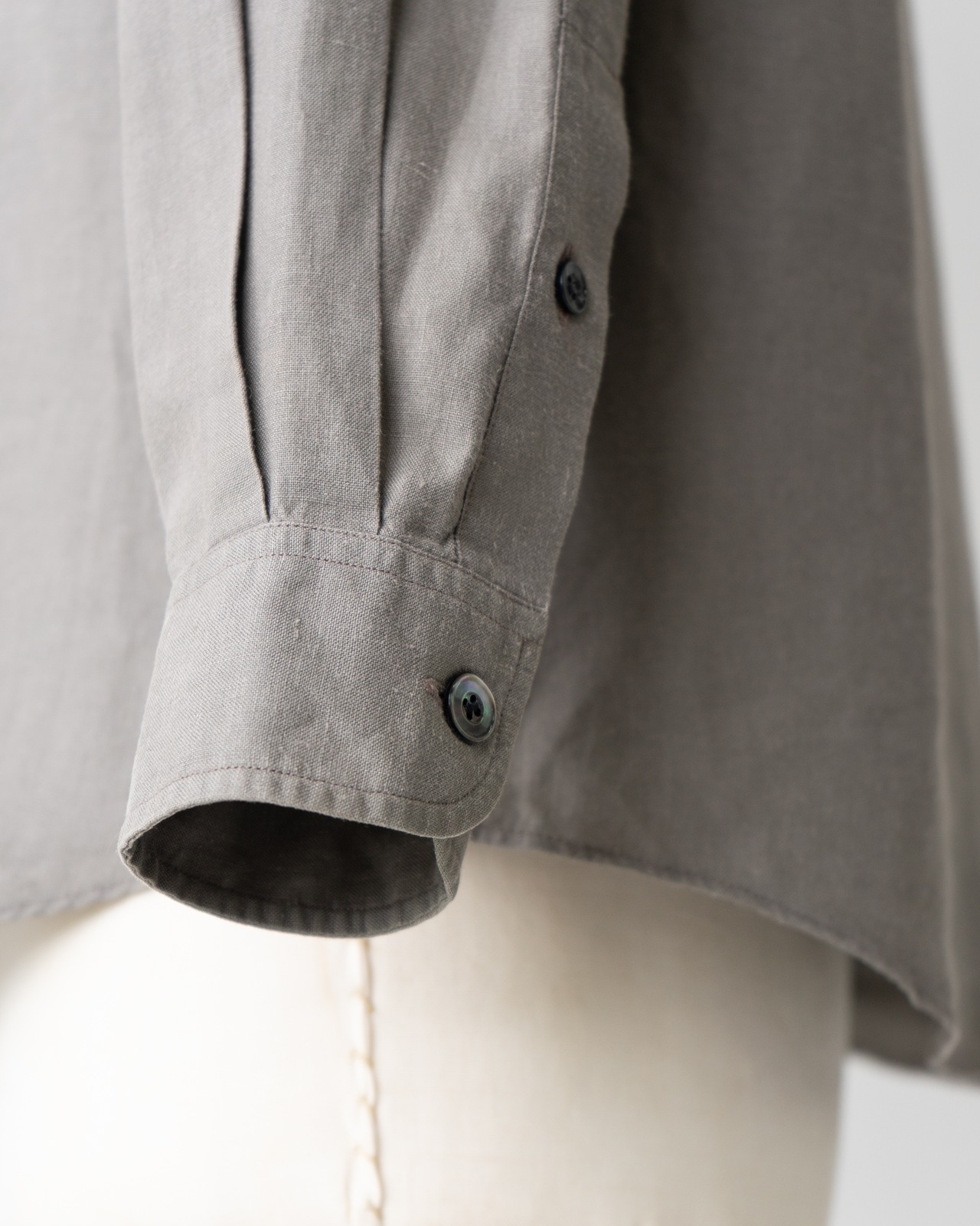 〈Hermès by martin margiela〉Linen Shirt Blouse