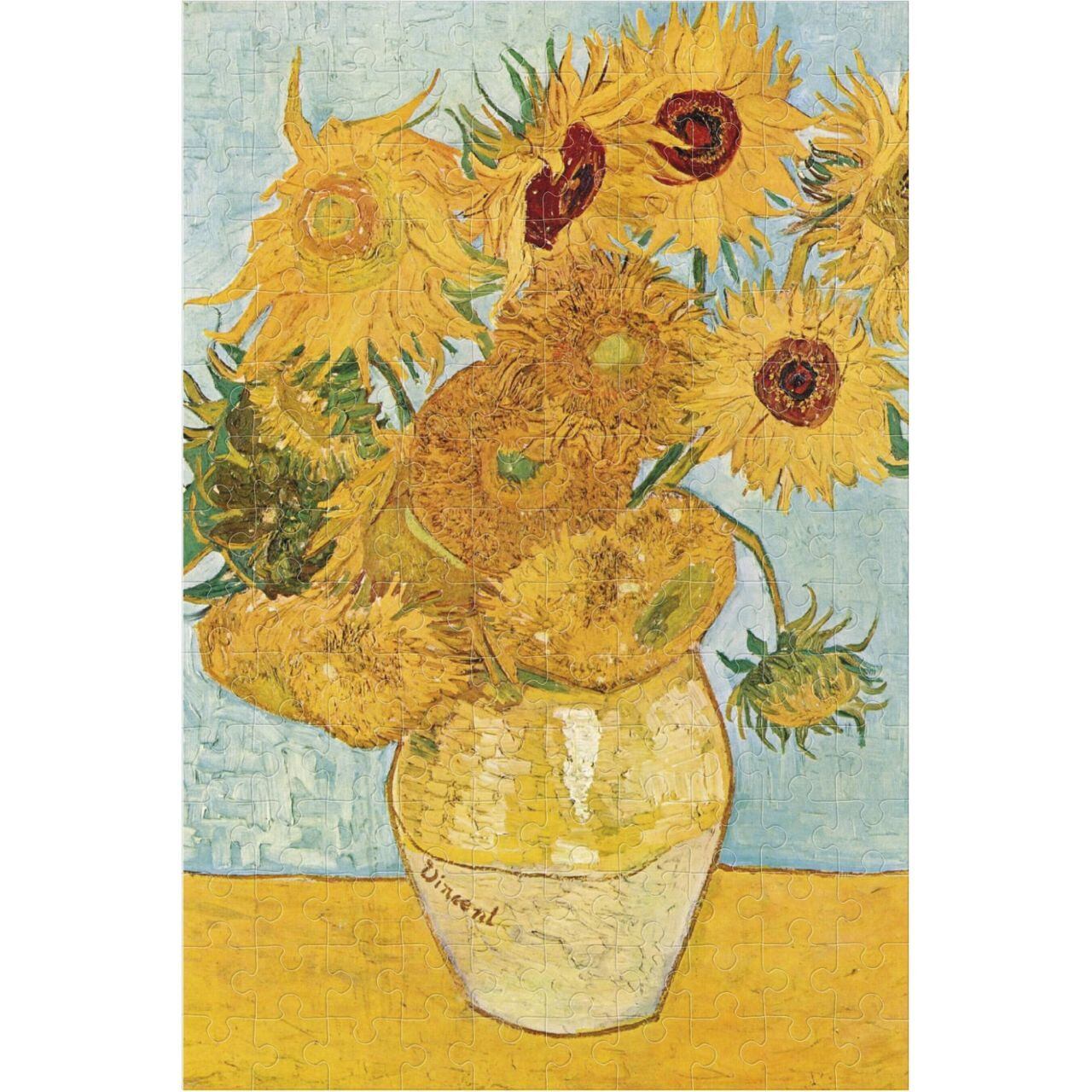 新品未使用【ゴッホ代表的な名画ひまわり】限定パズル1000ピース＆フレームセット ゴッホ マイクロパズル ひまわり | hmm, by 東京都美術館ミュージアム