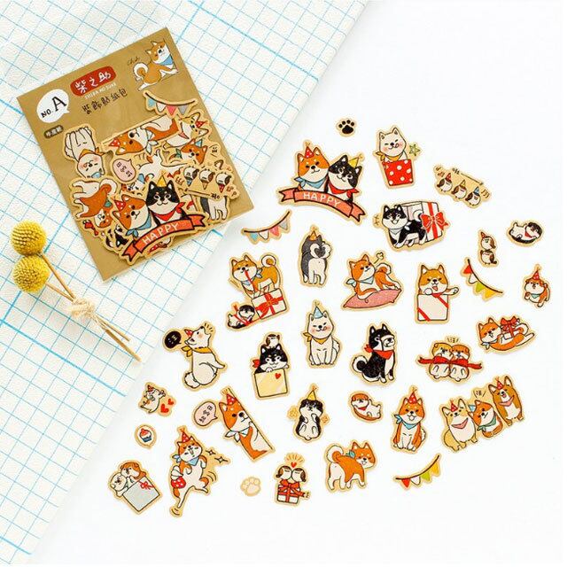 かわいい柴犬シール クラフト a 猫式 台灣 台湾雑貨 猫雑貨の通販サイト かわいい柴犬シール クラフト a 猫式 台灣 台湾雑貨 猫雑貨の通販サイト