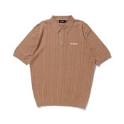 【XLARGE 】EMBROIDERED LOGO KNIT POLO SHIRT【エクストララージ】