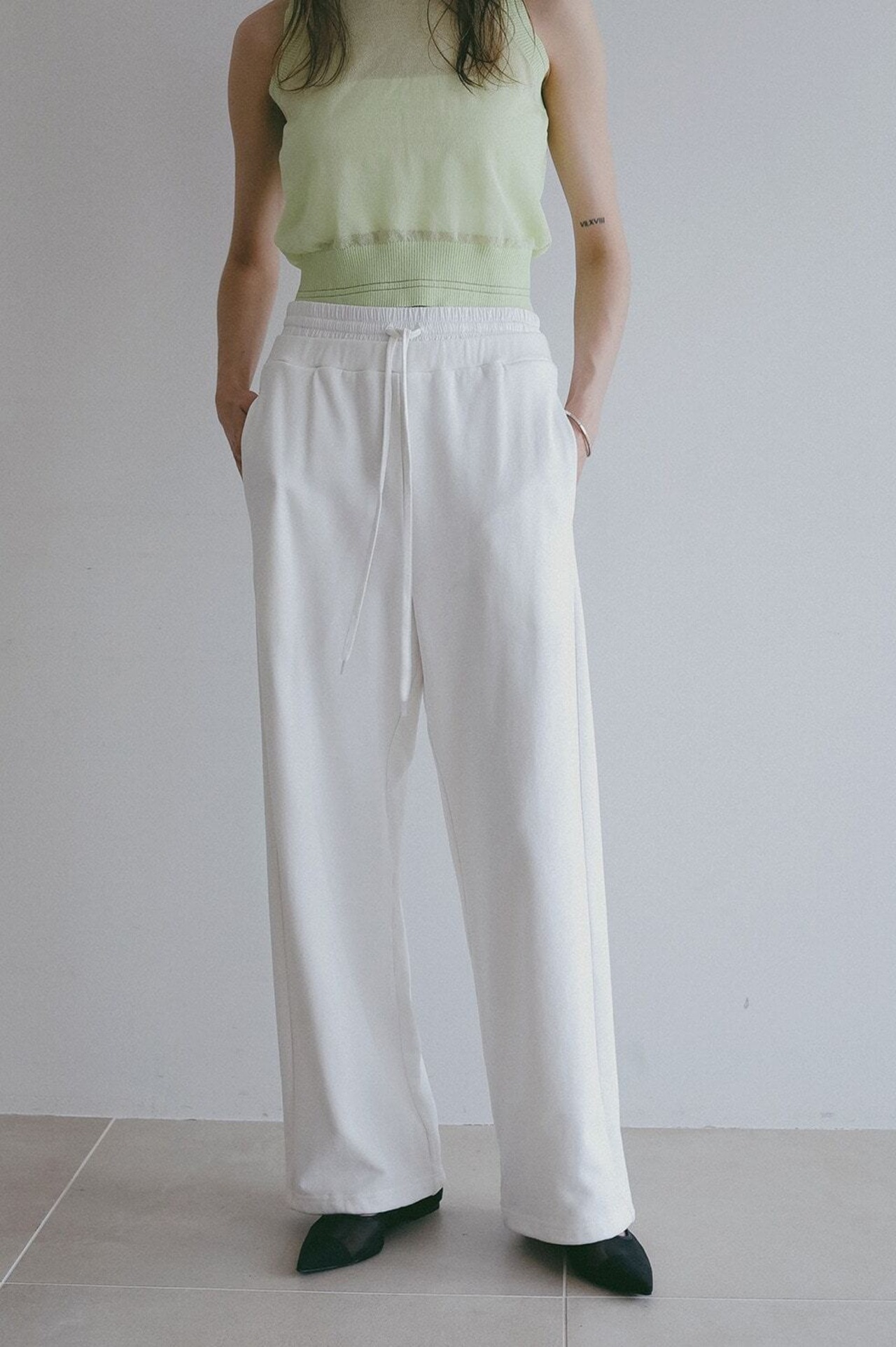 MANOF DRAWSTRING SWEAT PANTS 3色展開