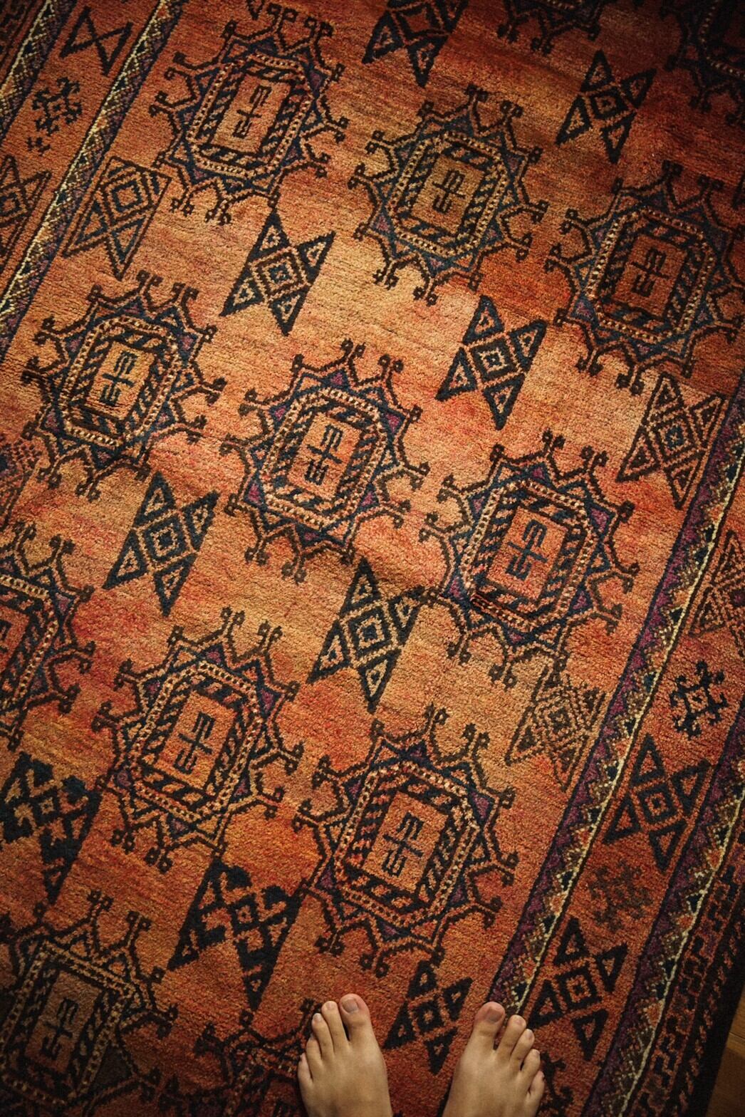 408-Semi Antique Taimani rug