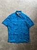 G.H.Bass & Co. Explorer 総柄 半袖シャツ ブルー M