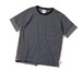 gym master ジムマスター 切り替えボーダーTee G333720 ブラック(05)