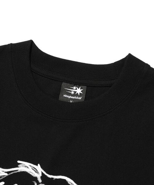 ☆NICE GHOST CLUB ☆HYEMIN BIG BIG T-SHIRT WHITEラスト1着!ハンソヒ 着用!!【NICEGHOSTCLUB】HYEMIN