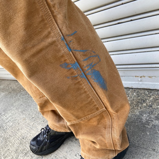 USA製　carhartt カーハート　ダブルニーダックペインターパンツ　W33
