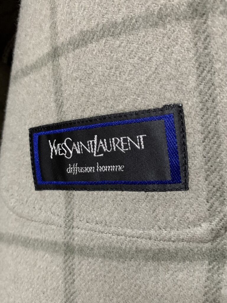 1980～90's Solid Color Design Tailored Jacket "YVES SAINT LAURENT"