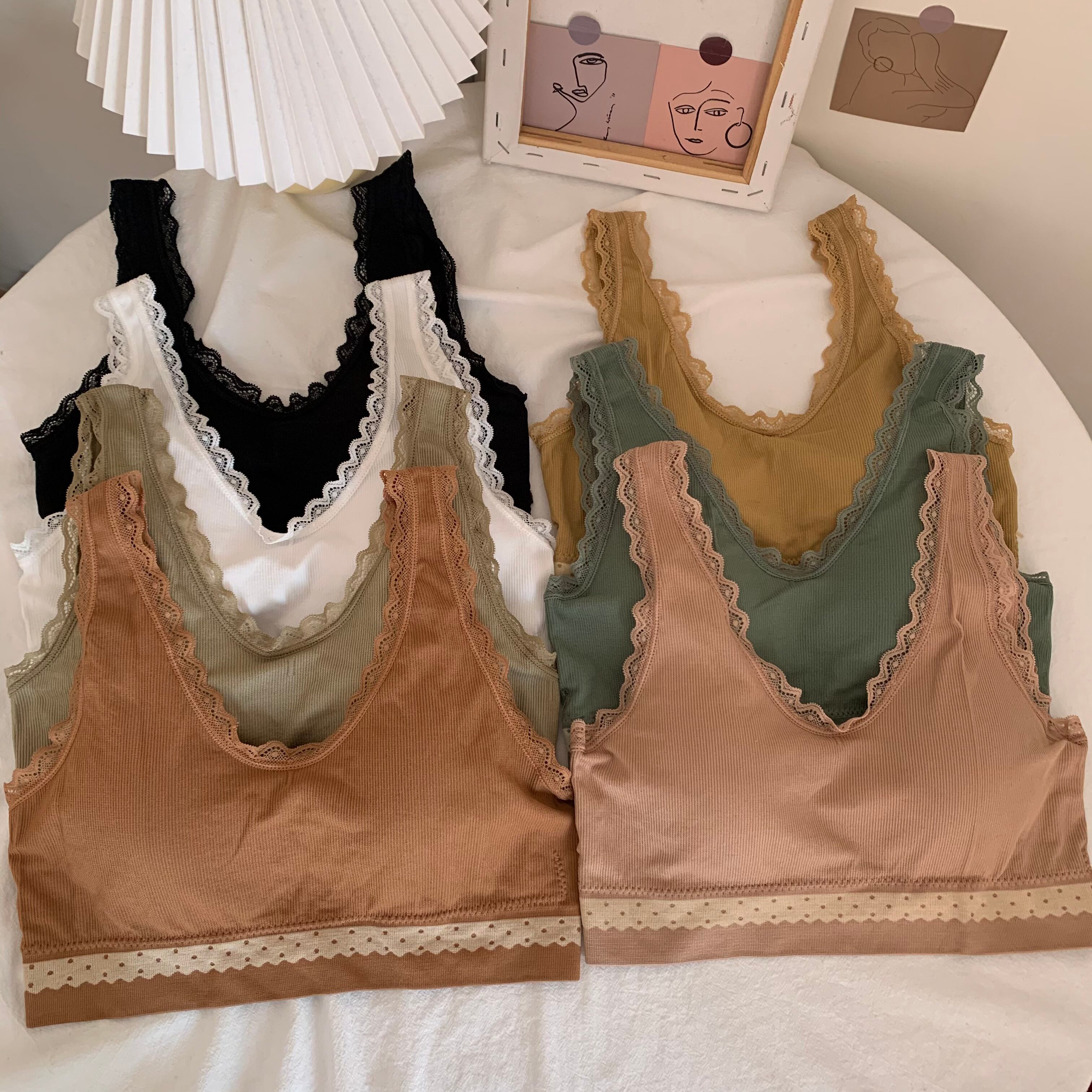 スプリングオータムブラックレースバックトップス 薄手 春物 秋物 1号婦人90204082726