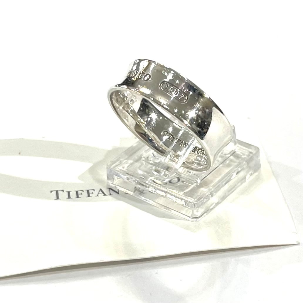 TIFFANY&CO】 【20.5号 】2611 T&CO 幅広ナローシルバー925