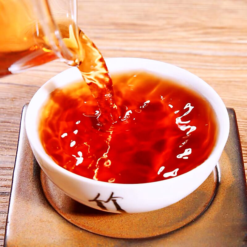 滇聘号勐海産のプーアル熟茶金芽古树茶柑 滇聘号勐海産のプーアル熟茶