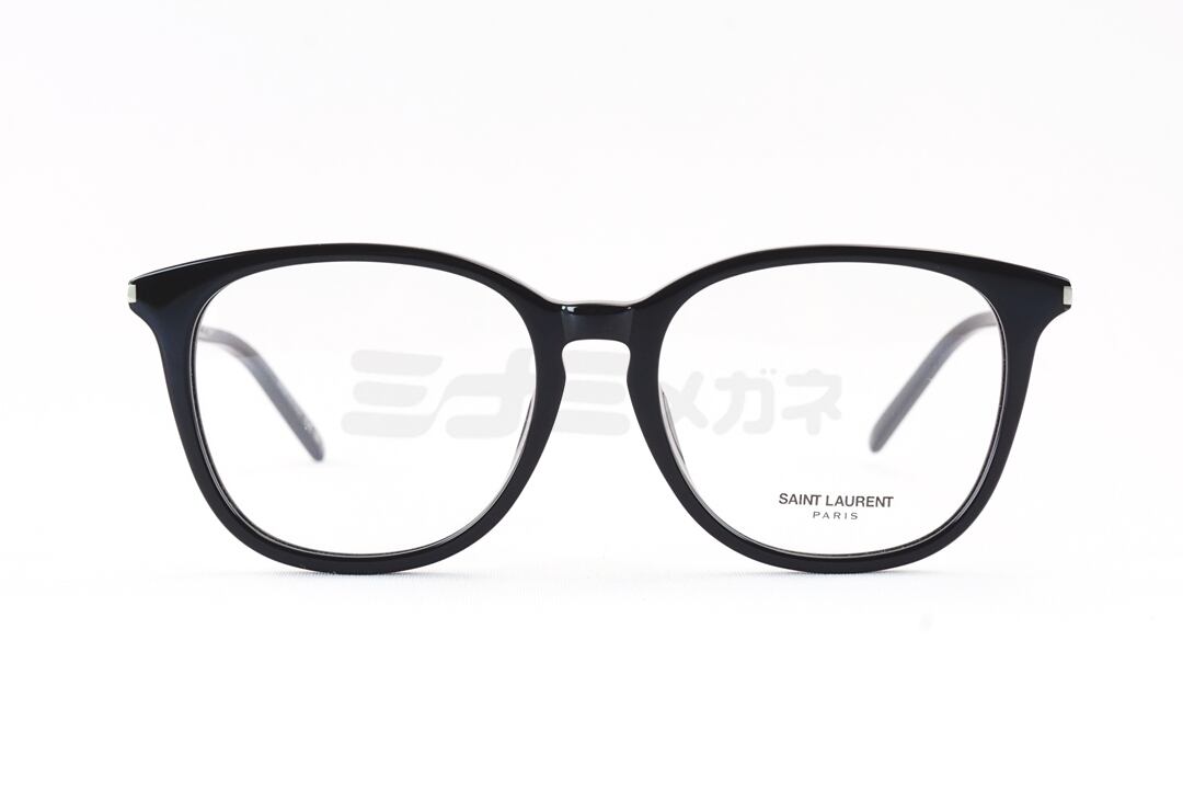 SAINT LAURENT メガネ SL724/F 001 ウェリントン メンズ レディース
