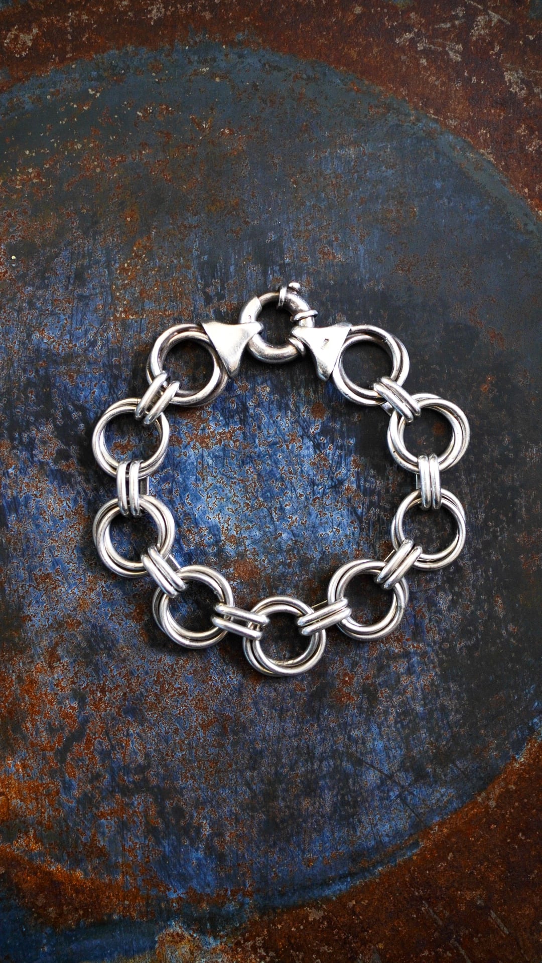 VINTAGE】TIFFANY&Co. ティファニー ダブル リング ブレスレット  