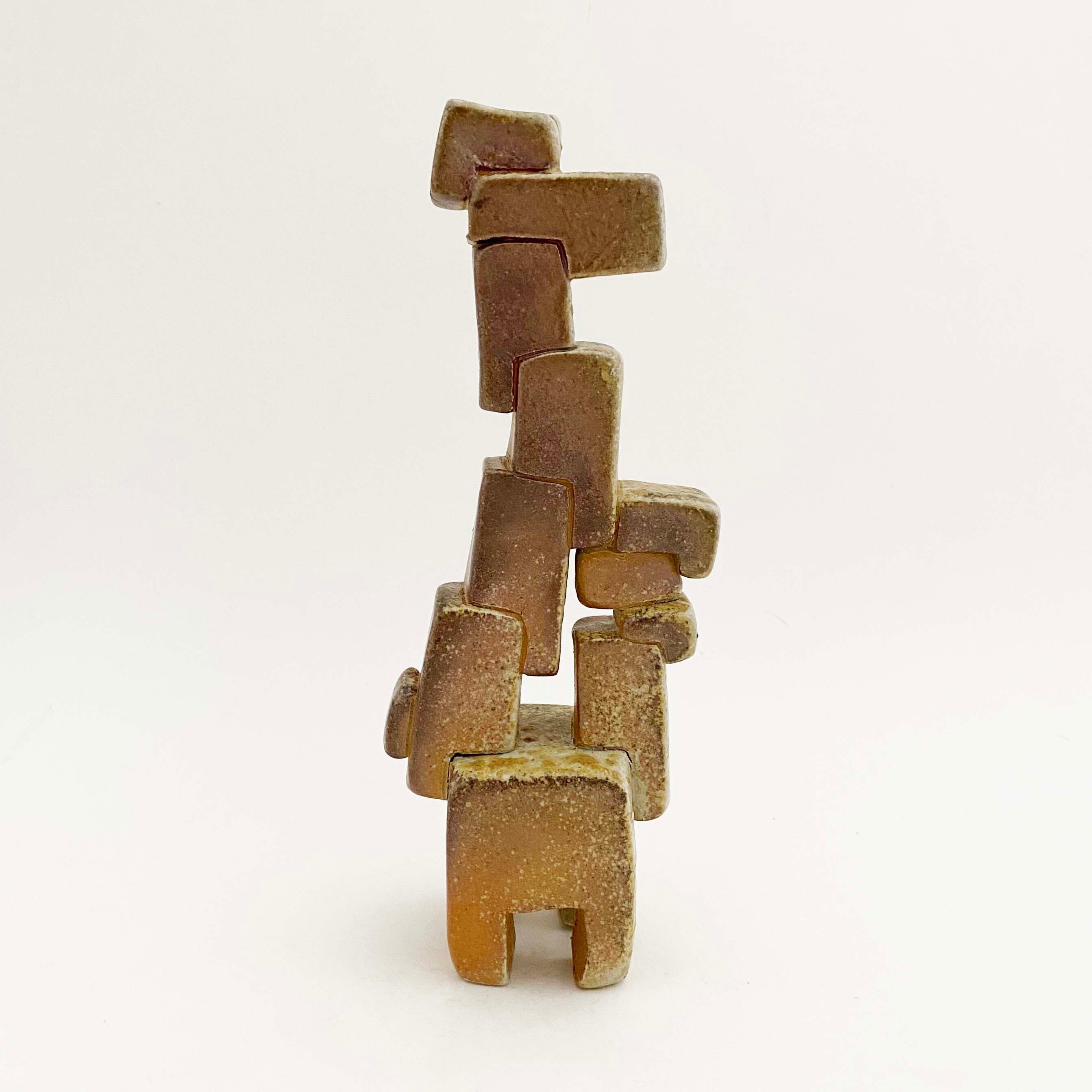 陶器のこけし陶片子（とうへんし）松島朝義作　No.16