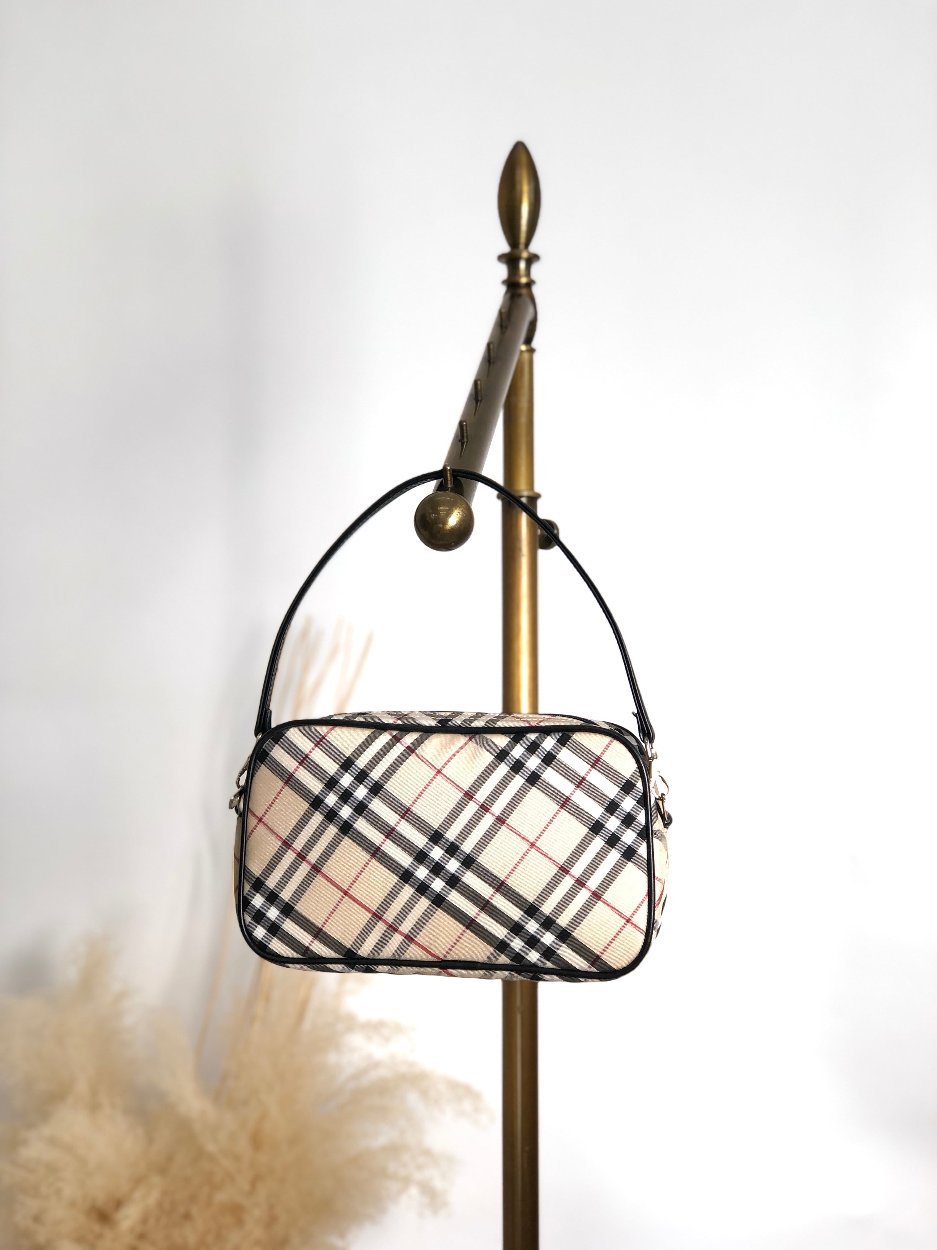 BURBERRY バーバリー ノバチェック ショルダーバッグ ベージュ