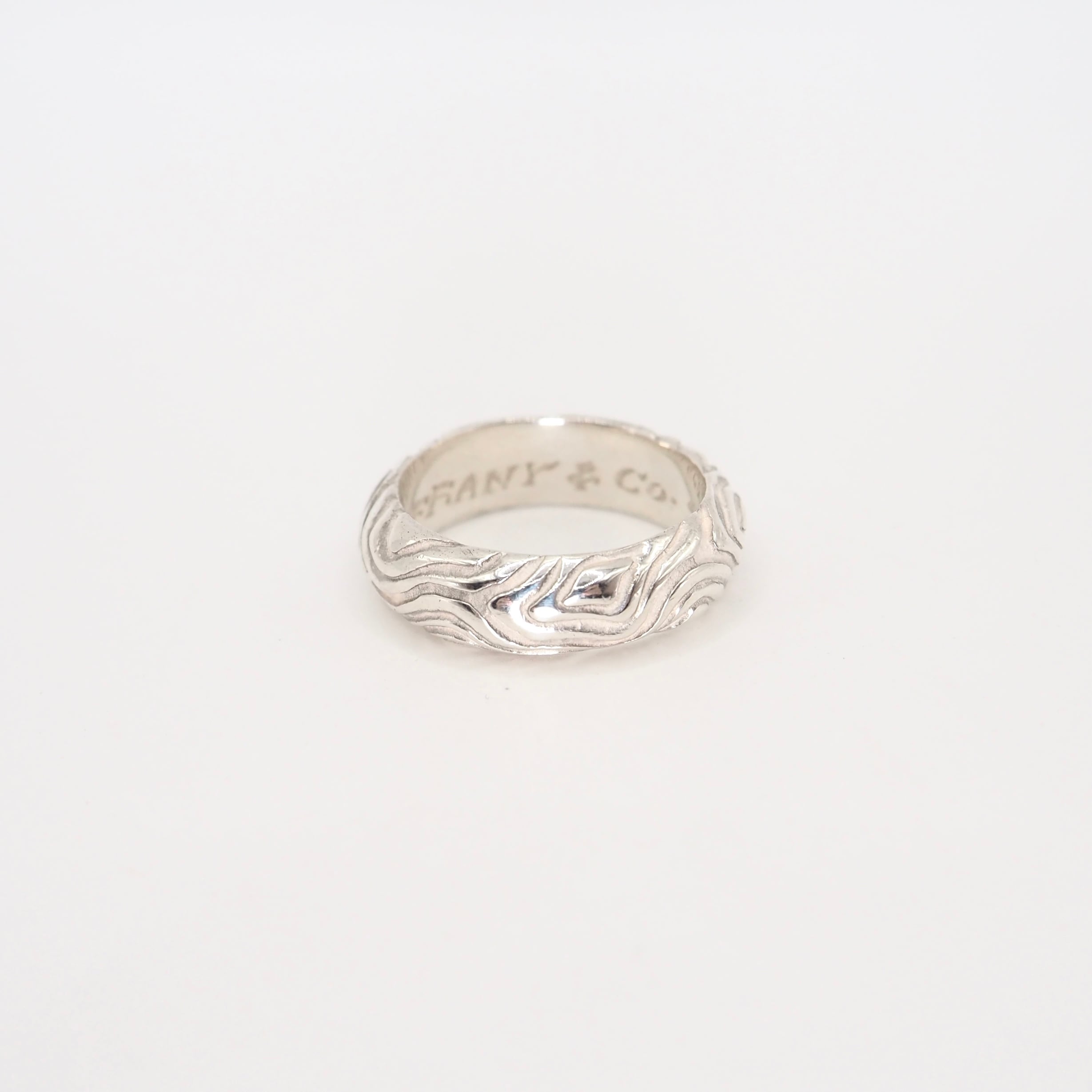 Tiffany&Co. 約8.5号 ウッド リング シルバー925 ティファニー | 2122TOKYO