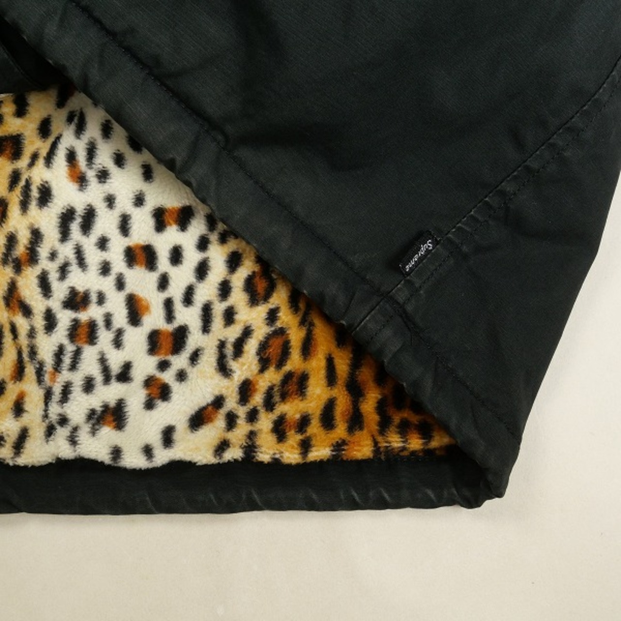 Size【XL】 SUPREME シュプリーム 10AW Leopard Lined Coaches Jacket 